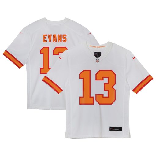 Mike Evans ’76 Tampa Bay Buccaneers Preschool  Game Jersey – White