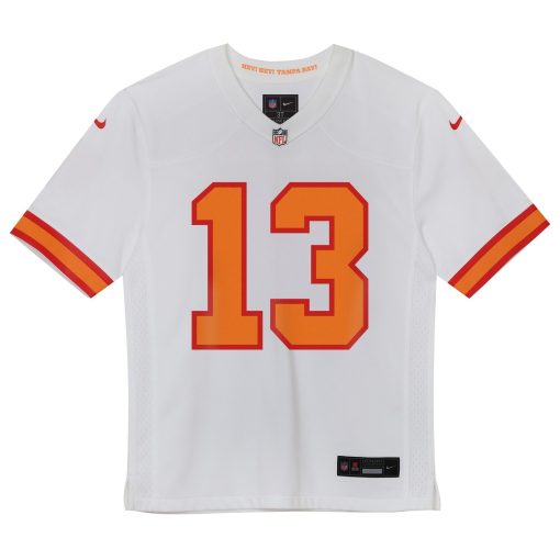Mike Evans ’76 Tampa Bay Buccaneers Preschool  Game Jersey – White - Image 2