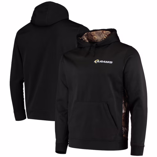 Los Angeles Rams Dunbrooke Logo Ranger Pullover Hoodie – Black/Realtree Camo