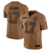 Men’s Nike Davante Adams Brown Las Vegas Raiders Salute To Service Limited Jersey