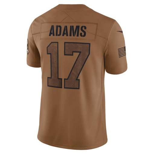 Men’s Nike Davante Adams Brown Las Vegas Raiders Salute To Service Limited Jersey - Image 3