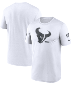 Houston Texans Nike 2024 Salute To Service Legend Performance T-Shirt – White