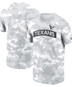 Houston Texans Nike 2024 Salute To Service Performance T-Shirt – Arctic Camo