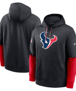 Houston Texans Nike 2024 Sideline Club Pullover Hoodie – Navy