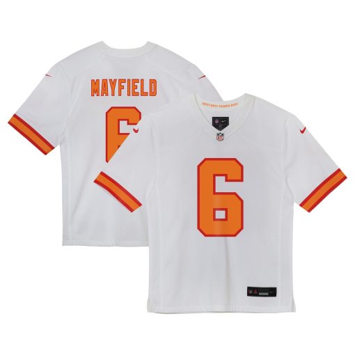 Baker Mayfield ’76 Tampa Bay Buccaneers Toddler  Game Jersey – White
