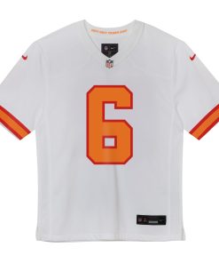 Alternative view of Baker Mayfield ’76 Tampa Bay Buccaneers Toddler  Game Jersey – White