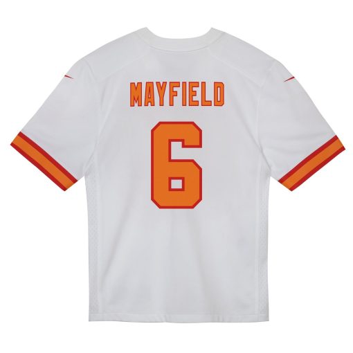 Baker Mayfield ’76 Tampa Bay Buccaneers Toddler  Game Jersey – White - Image 3