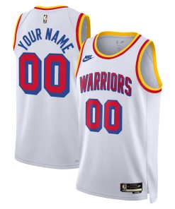 Golden State Warriors Nike Unisex Adult Swingman Custom Jersey – Classic Edition – White