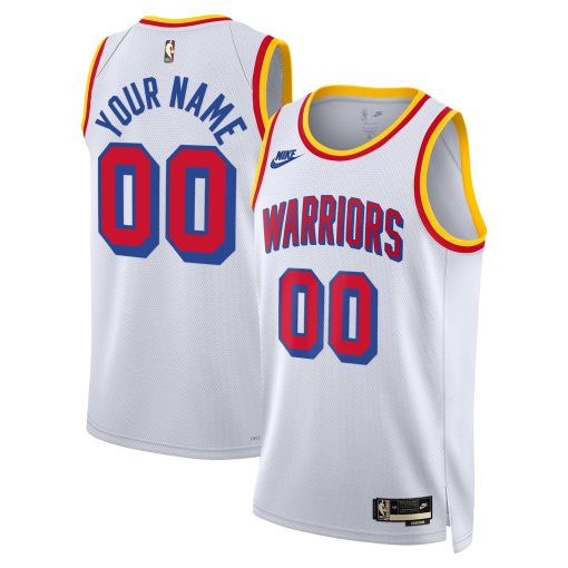 Golden State Warriors Nike Unisex Adult Swingman Custom Jersey – Classic Edition – White