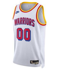 Alternative view of Golden State Warriors Nike Unisex Adult Swingman Custom Jersey – Classic Edition – White