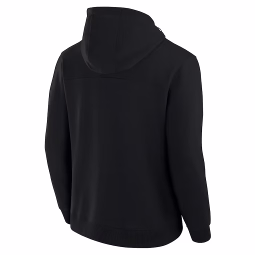 Buffalo Bills Fanatics Unisex Front Office Tonal Tri-Blend Pullover Hoodie – Black - Image 3