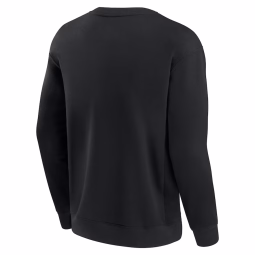 Detroit Lions Fanatics Unisex Elements Unlimited Fleece Pullover Sweatshirt – Black - Image 3