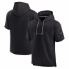 Jacksonville Jaguars Fanatics Unisex Elements Ready Short Sleeve Pullover Hoodie – Black