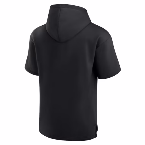 Jacksonville Jaguars Fanatics Unisex Elements Ready Short Sleeve Pullover Hoodie – Black - Image 3