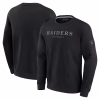Las Vegas Raiders Fanatics Unisex Elements Unlimited Fleece Pullover Sweatshirt – Black