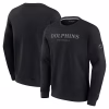 Miami Dolphins Fanatics Unisex Elements Unlimited Fleece Pullover Sweatshirt – Black