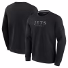 New York Jets Fanatics Unisex Elements Unlimited Fleece Pullover Sweatshirt – Black