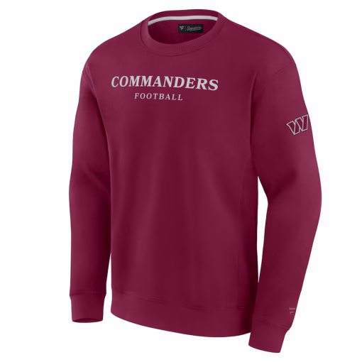 Washington Commanders Fanatics Unisex Elements Unlimited Fleece Pullover Sweatshirt – Burgundy - Image 3