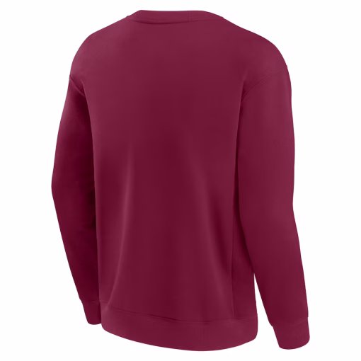 Washington Commanders Fanatics Unisex Elements Unlimited Fleece Pullover Sweatshirt – Burgundy - Image 2