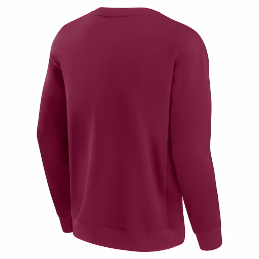 Arizona Cardinals Fanatics Unisex Elements Unlimited Fleece Pullover Sweatshirt – Cardinal - Image 3