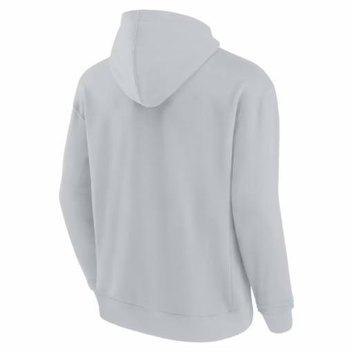 Los Angeles Chargers Fanatics Unisex Elements Super Soft Fleece Pullover Hoodie – Gray - Image 3