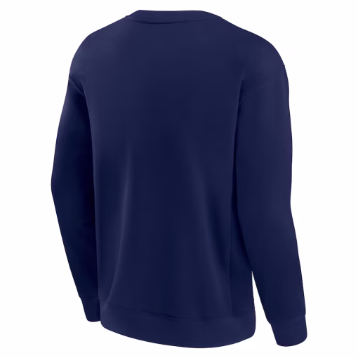 Denver Broncos Fanatics Unisex Elements Unlimited Fleece Pullover Sweatshirt – Navy - Image 2