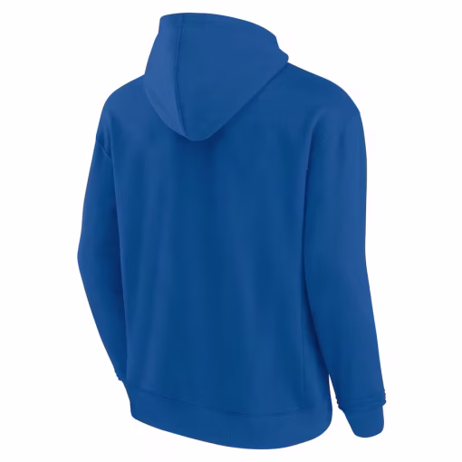 New York Giants Fanatics Unisex Elements Super Soft Fleece Pullover Hoodie – Royal - Image 2