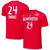 Aaliyah Edwards Washington Mystics Nike Unisex 2024 WNBA Draft Explorer Edition Name & Number T-Shirt – Red
