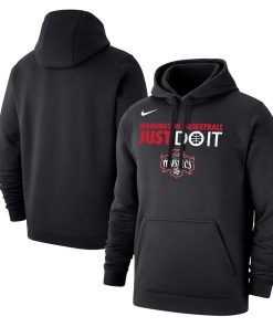 Washington Mystics Nike Unisex Just Do It Club Pullover Hoodie – Black