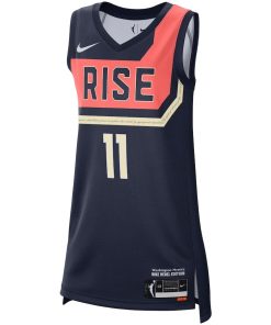 Alternative view of Elena Delle Donne Washington Mystics Nike Unisex Rebel Edition Victory Player Jersey – Navy