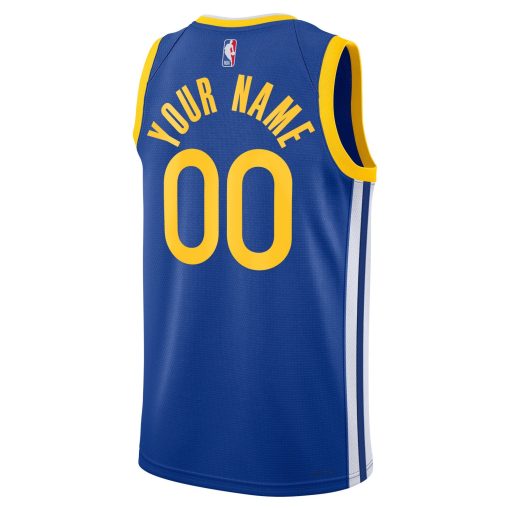 Golden State Warriors Nike Unisex Swingman Custom Jersey Royal – Icon Edition - Image 3