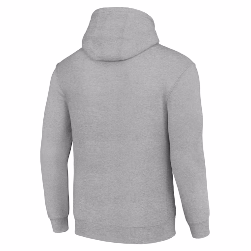 Buffalo Bills Starter Unisex Logo Pullover Hoodie – Heather Gray - Image 3