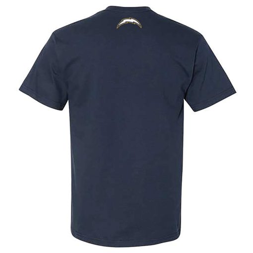 Los Angeles Chargers The Wild Collective Unisex Super Chargers Super Chargers Scoop Neck T-Shirt – Navy - Image 3