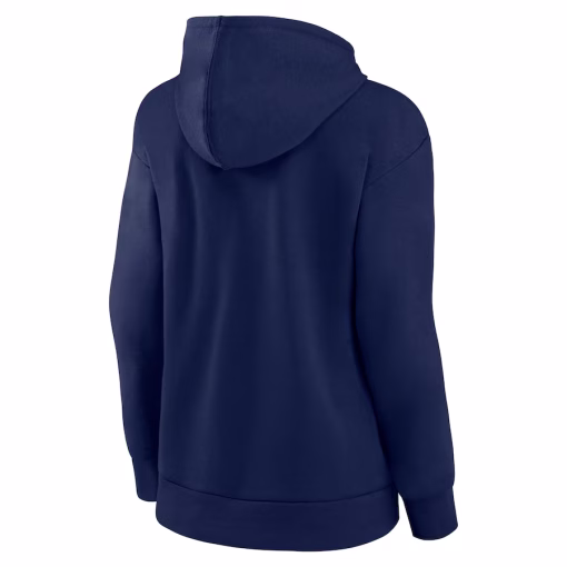 Tennessee Titans Fanatics Women’s Iconic Cotton Fleece Checklist Pullover Hoodie – Navy - Image 3