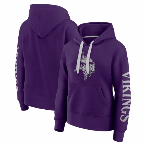 Minnesota Vikings Fanatics Women’s Elements Next Pullover Hoodie – Purple