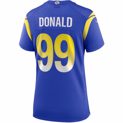 Aaron Donald Los Angeles Rams Nike Women’s Player Jersey – Royal - Image 3