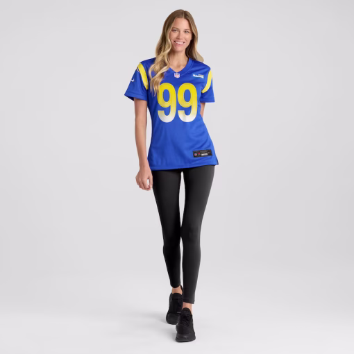 Aaron Donald Los Angeles Rams Nike Women’s Player Jersey – Royal - Image 4