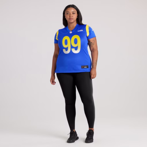 Aaron Donald Los Angeles Rams Nike Women’s Player Jersey – Royal - Image 6