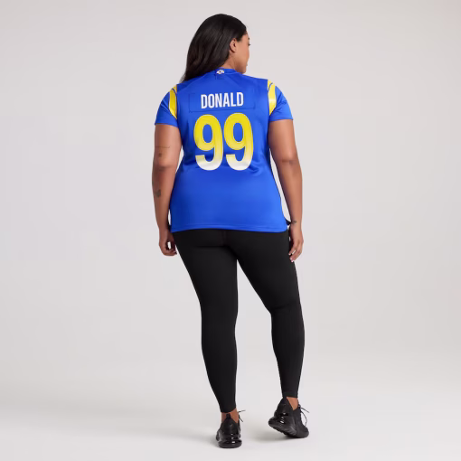 Aaron Donald Los Angeles Rams Nike Women’s Player Jersey – Royal - Image 7