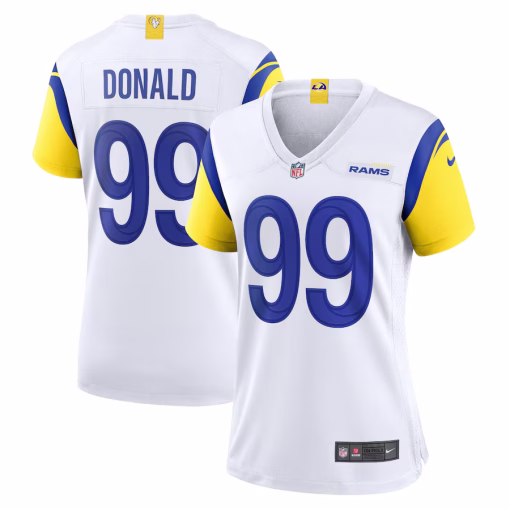 Aaron Donald Los Angeles Rams Nike Women’s Player Jersey – White