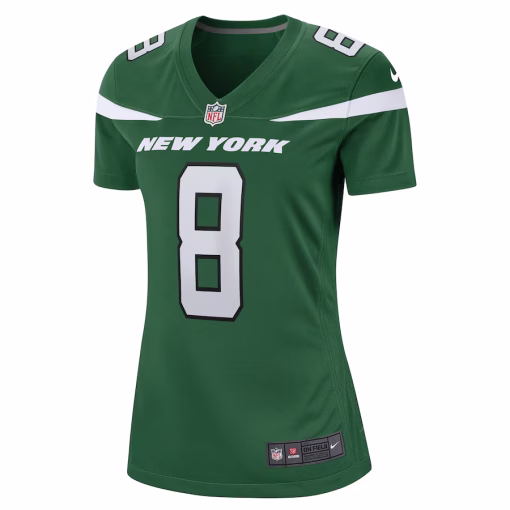 Aaron Rodgers New York Jets Nike Women’s Player Jersey – Green - Image 3