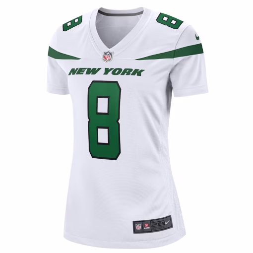 Aaron Rodgers New York Jets Nike Women’s Player Jersey – White - Image 3