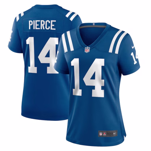 Alec Pierce Indianapolis Colts Nike Women’s Player Game Jersey – Royal