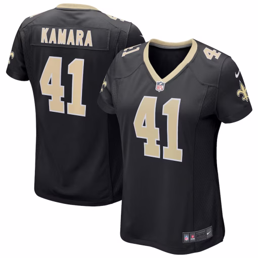 Alvin Kamara New Orleans Saints Nike Women’s Game Jersey – Black