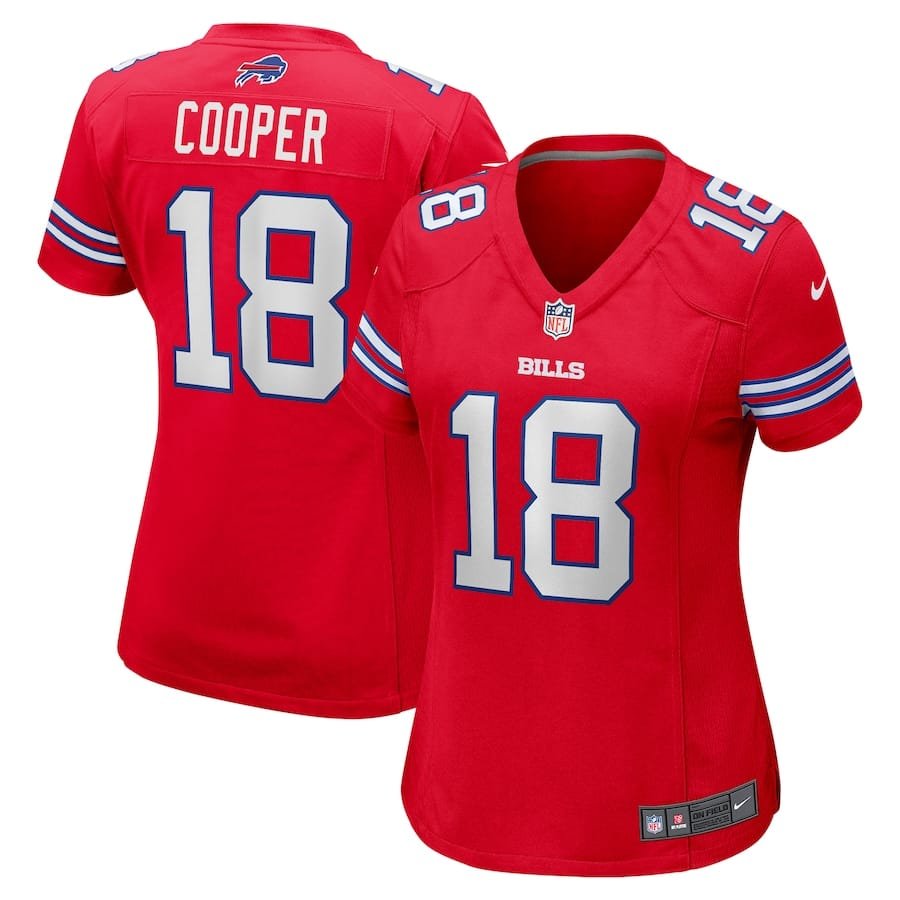 Amari Cooper Buffalo Bills Nike Women’s 2nd Alternate Game Jersey – Red