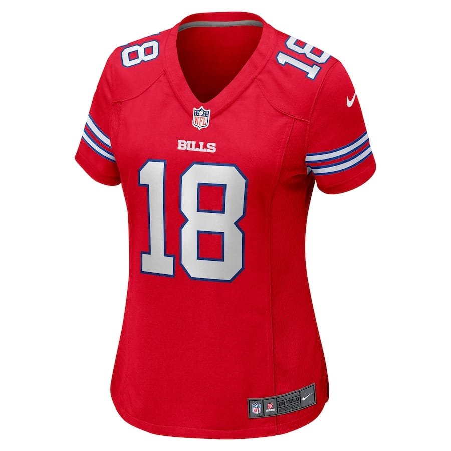 Amari Cooper Buffalo Bills Nike Women’s 2nd Alternate Game Jersey – Red - Image 2