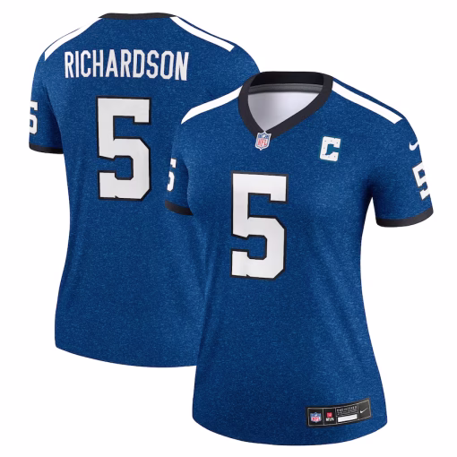 Anthony Richardson Indianapolis Colts Nike Women’s Alternate Legend Player Performance Top – Royal