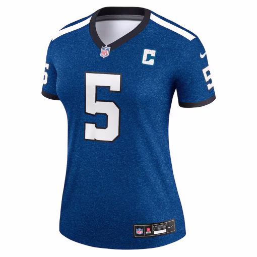 Anthony Richardson Indianapolis Colts Nike Women’s Alternate Legend Player Performance Top – Royal - Image 3