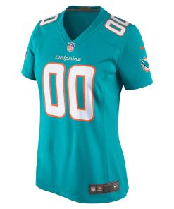 Alternative view of Miami Dolphins Nike Women’s Custom Game Jersey – Aqua