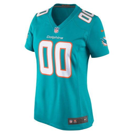 Miami Dolphins Nike Women’s Custom Game Jersey – Aqua - Image 2
